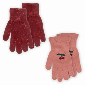 Ethereal Konges Sljd Mix Pack 2 Pack Frill Gloves Moisture-wicking