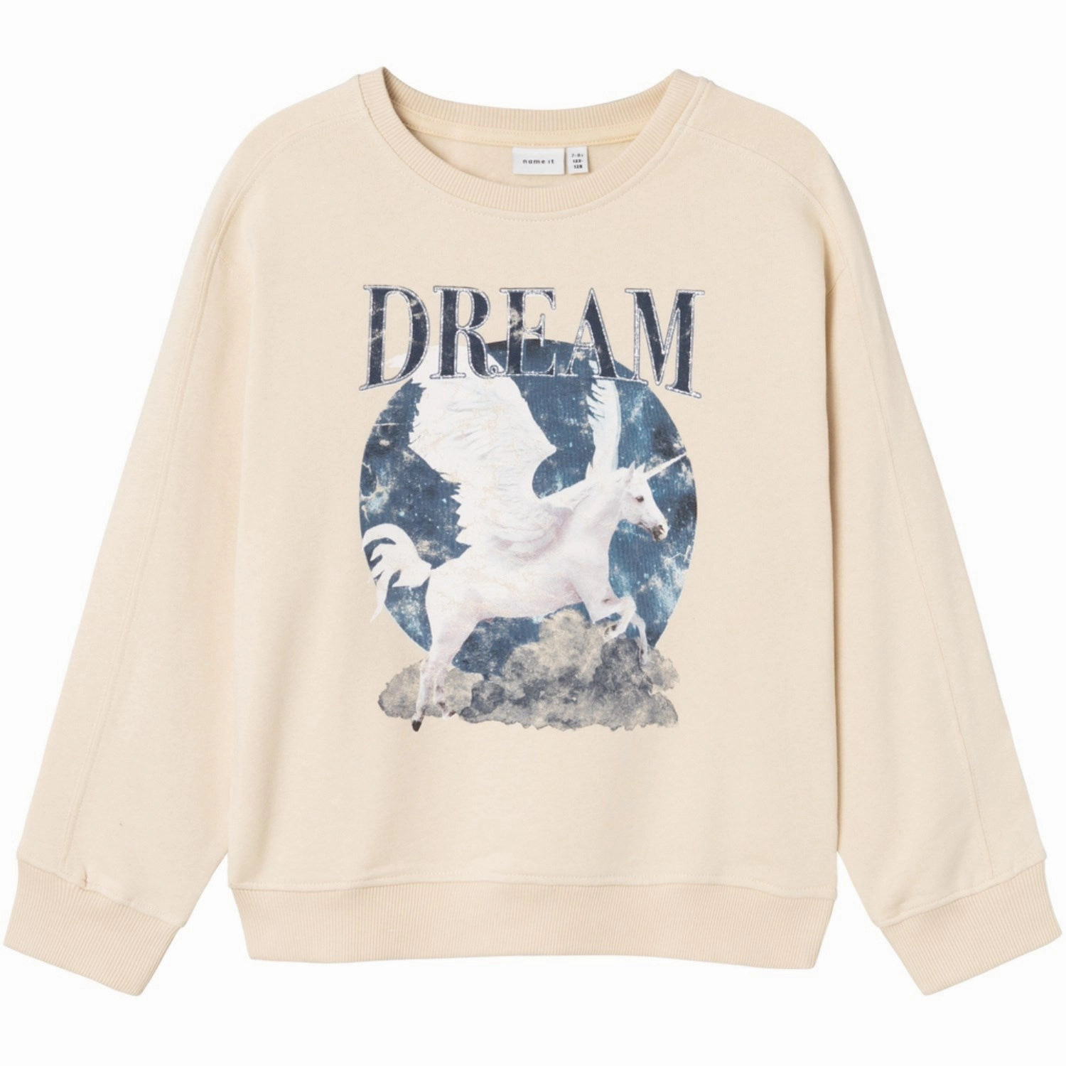 Name It Summer Sand Oldet Sweatshirt Sleek Ethereal