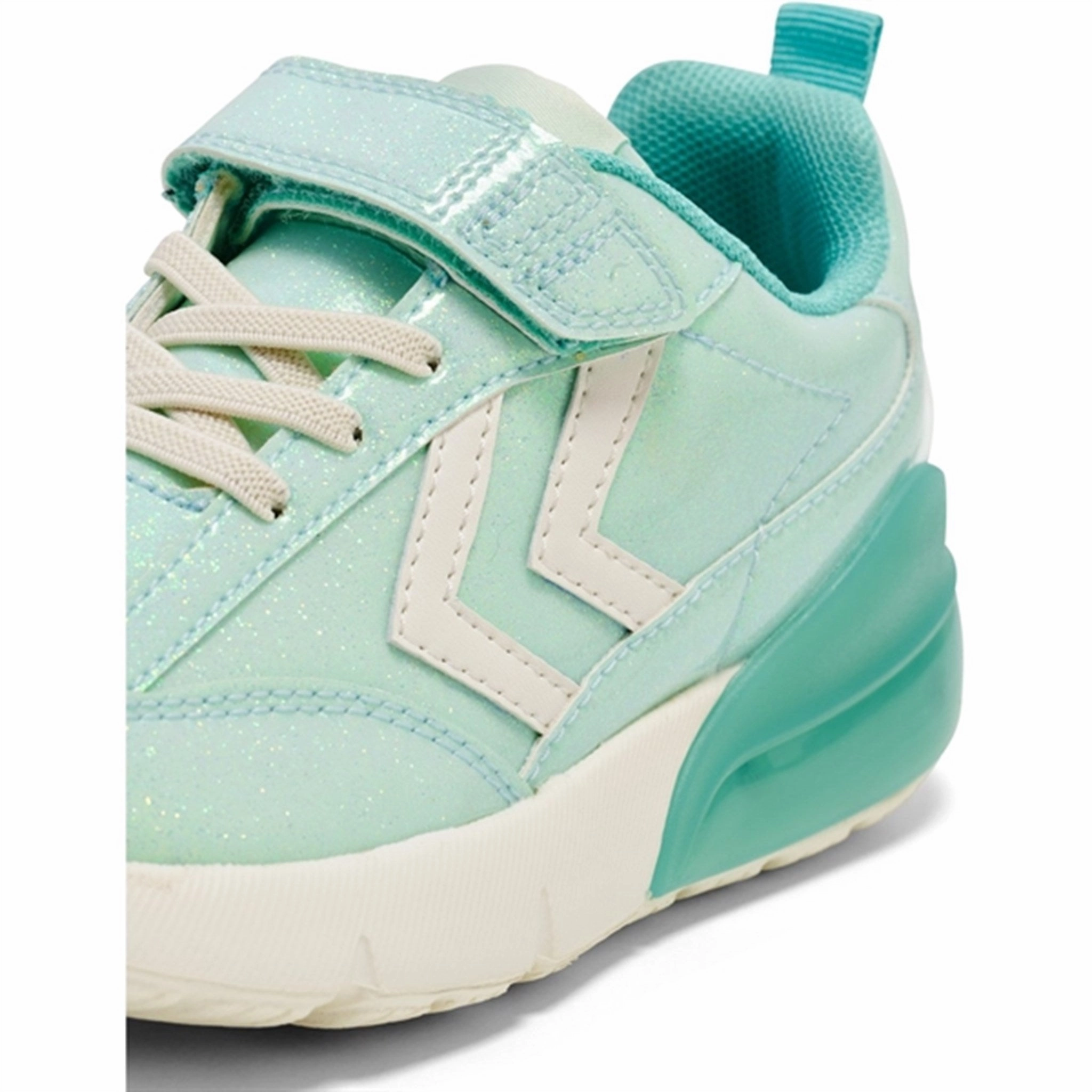Everyday shoes Hummel Daylight Glitter Jr Sneakers Turquoise