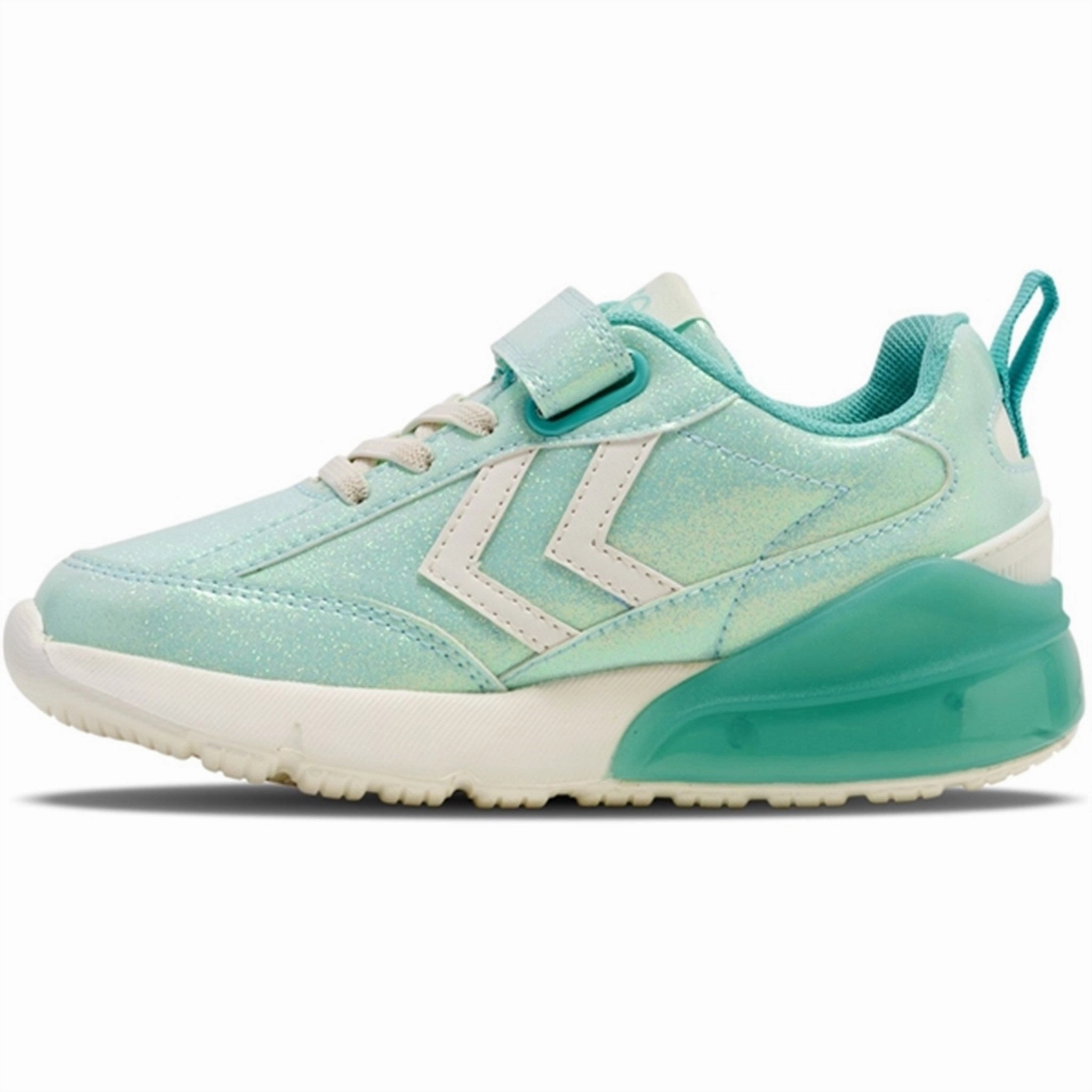 Everyday shoes Hummel Daylight Glitter Jr Sneakers Turquoise