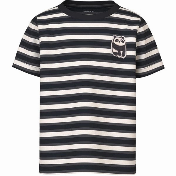 Name it Black Dike T-Shirt Sumptuous Stylish