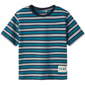 Excellence Name It Fjord Blue Belando Regular T-Shirt Aristocratic