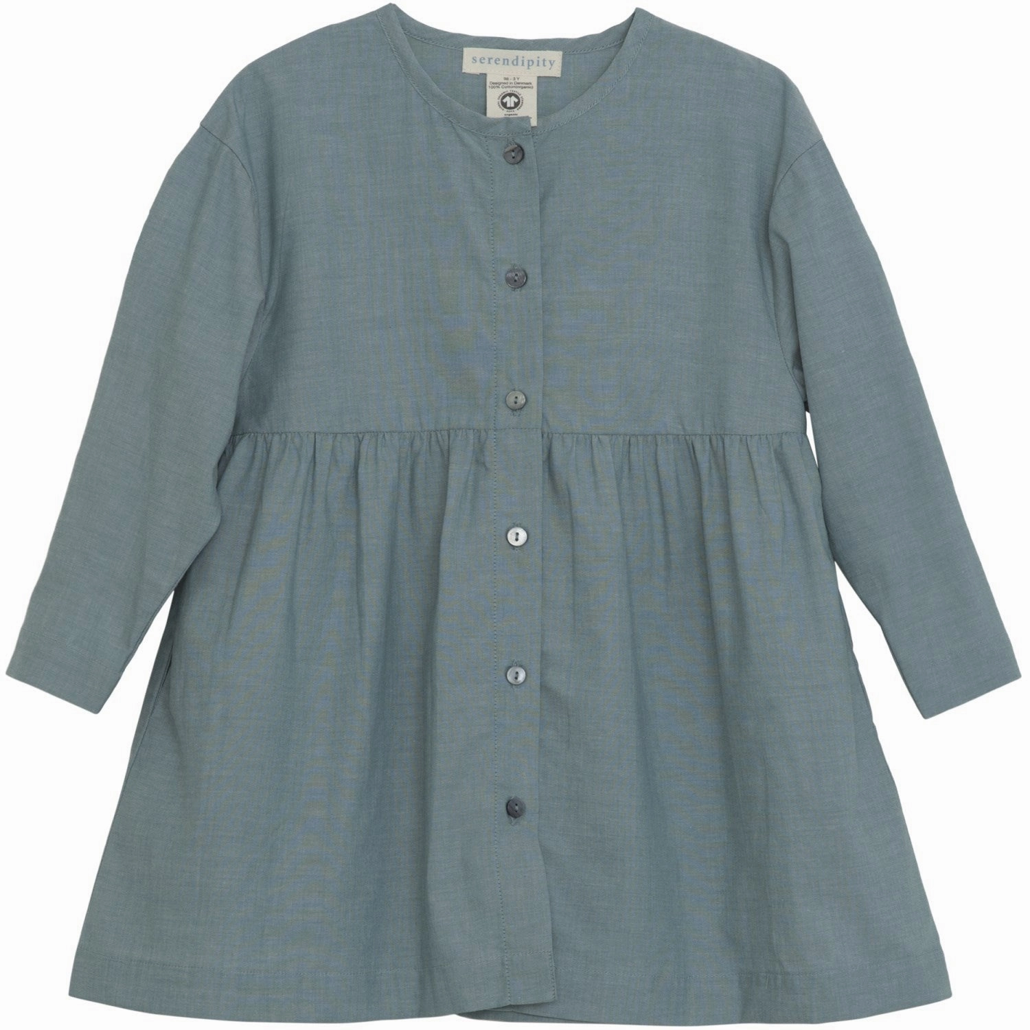 Serendipity Teal Loose Dress Attractive Authentic