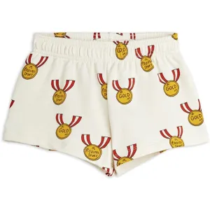 Exceptional Mini Rodini Grey Medals Aop Sweatshorts Chic