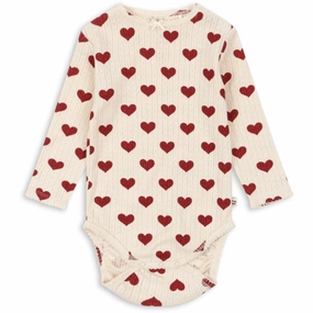 Exceptional Konges Sljd Amour Rouge Minnie Body Gots Suede