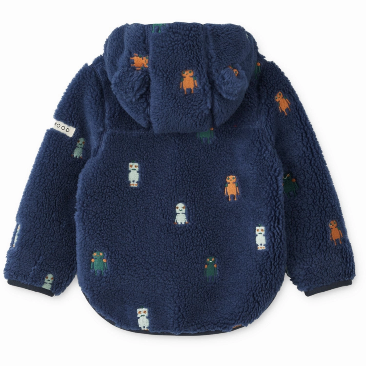 Exceptional LieWood Robots / Indigo Blue Mara Pile Jacket With Ears