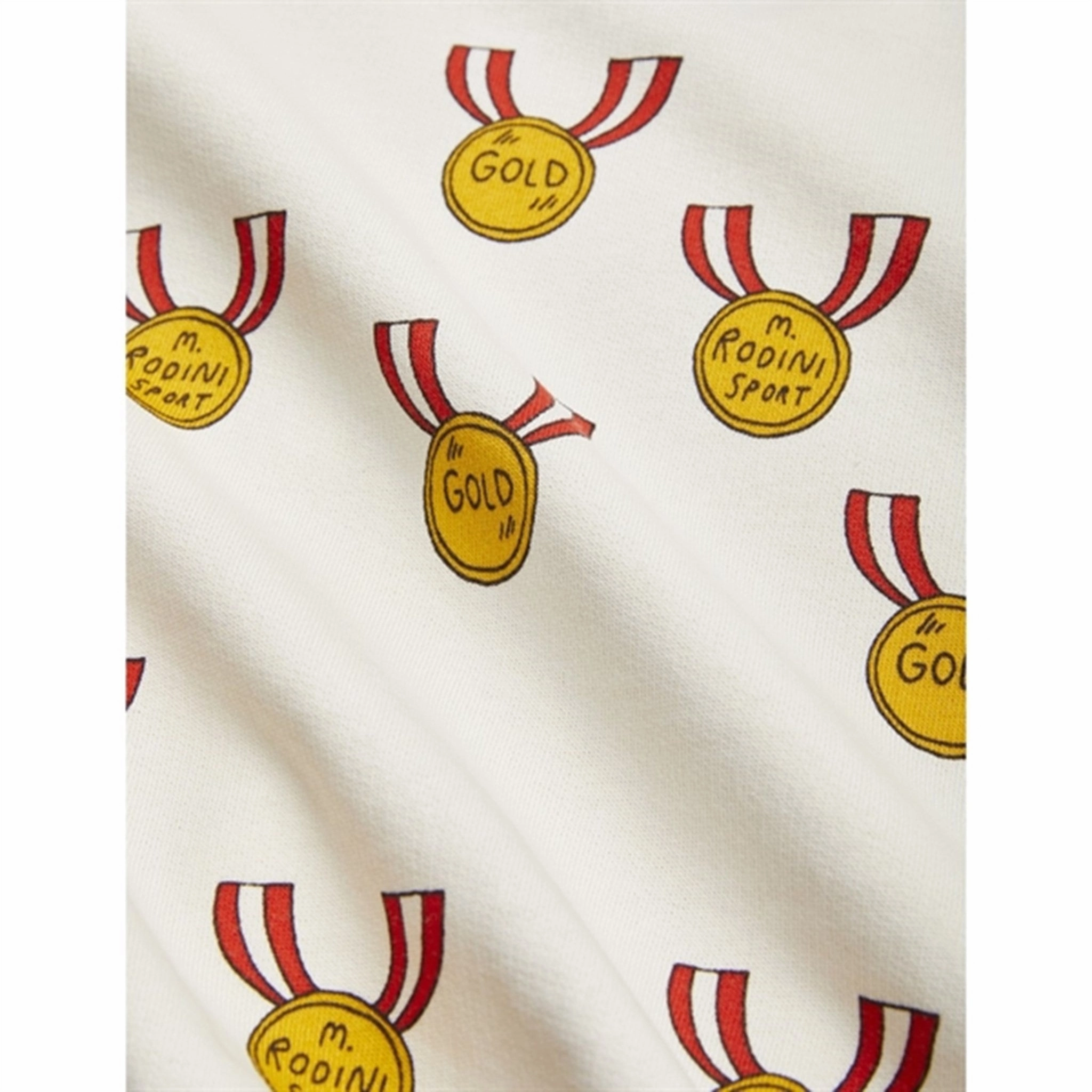 Exceptional Mini Rodini Grey Medals Aop Sweatshorts