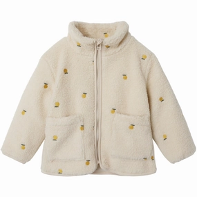 Exceptional Name It Fog Oranges Magot Teddy Jacket Sophisticated
