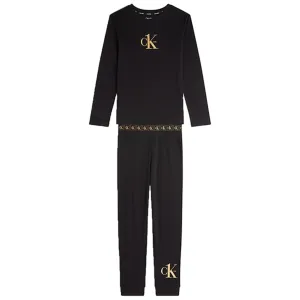 Exclusive Calvin Klein Pajamas Black Luxe