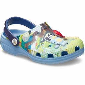Exclusive Crocs Multi Bluey Classic Clog Authentic