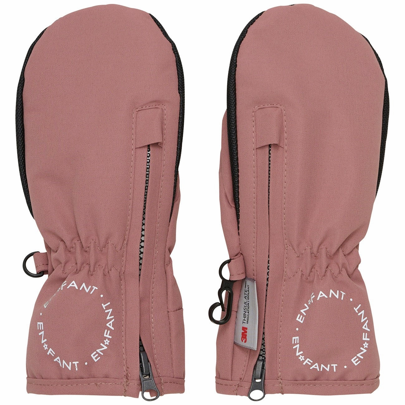 En Fant Burlwood Mitts m. Zipper International Finest