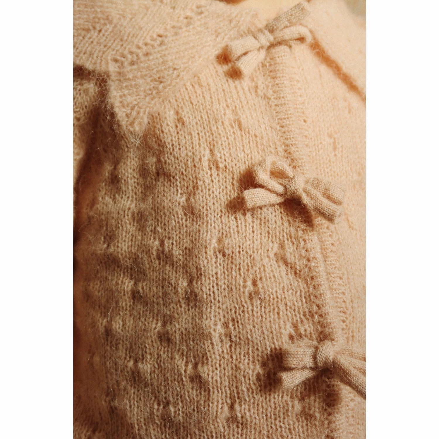 Exclusive Konges Sljd Light Rose Smilla Knit Cardigan