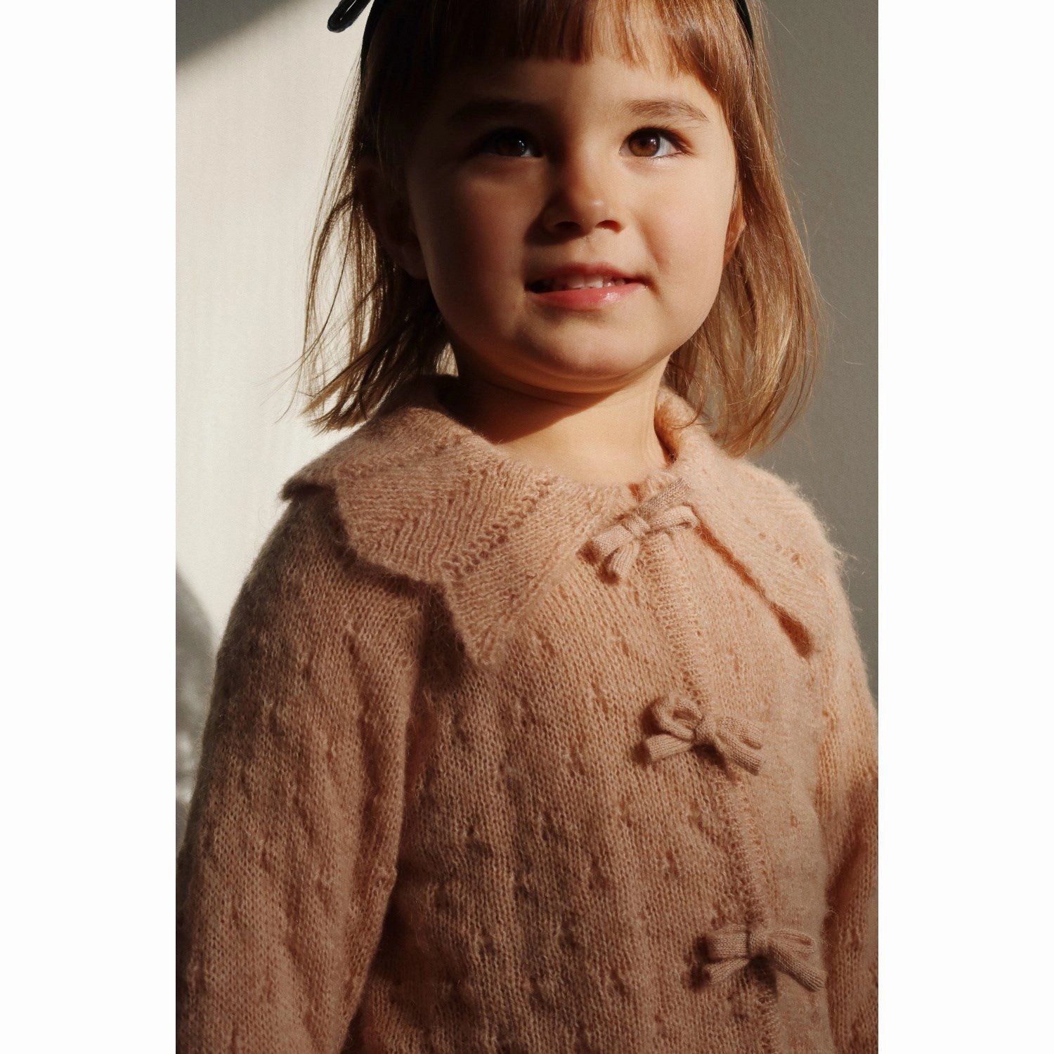 Exclusive Konges Sljd Light Rose Smilla Knit Cardigan