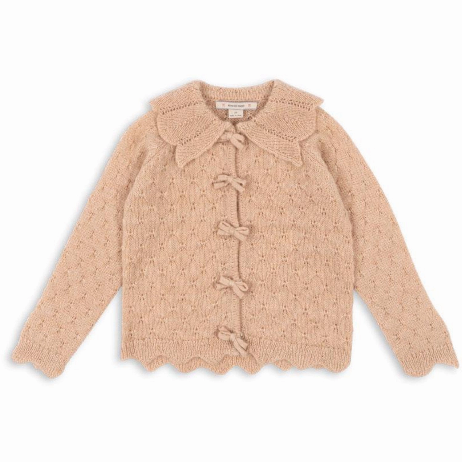 Exclusive Konges Sljd Light Rose Smilla Knit Cardigan Long-lasting