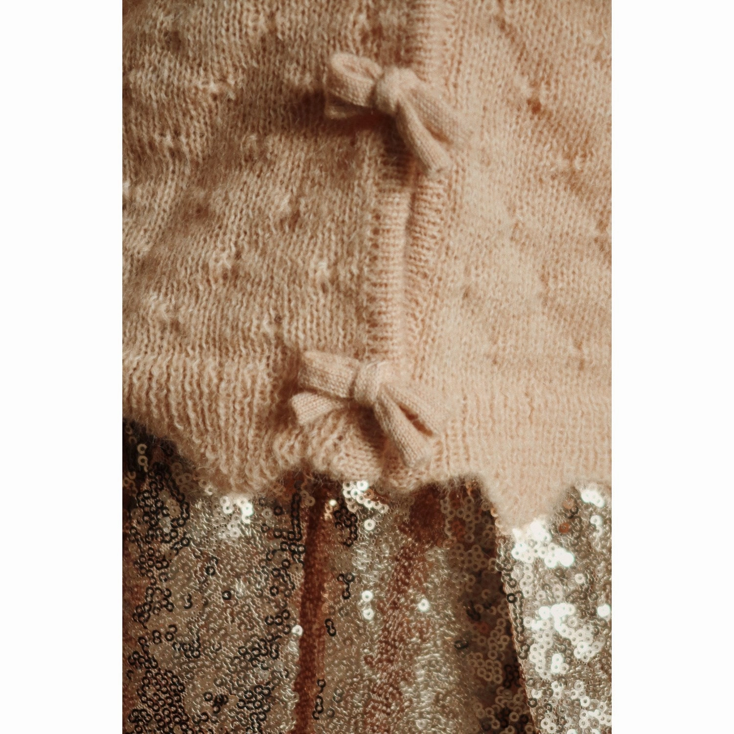 Exclusive Konges Sljd Light Rose Smilla Knit Cardigan