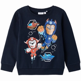 Exclusive Name it Dark Sapphire Figh Paw Patrol Sweatshirt Classic