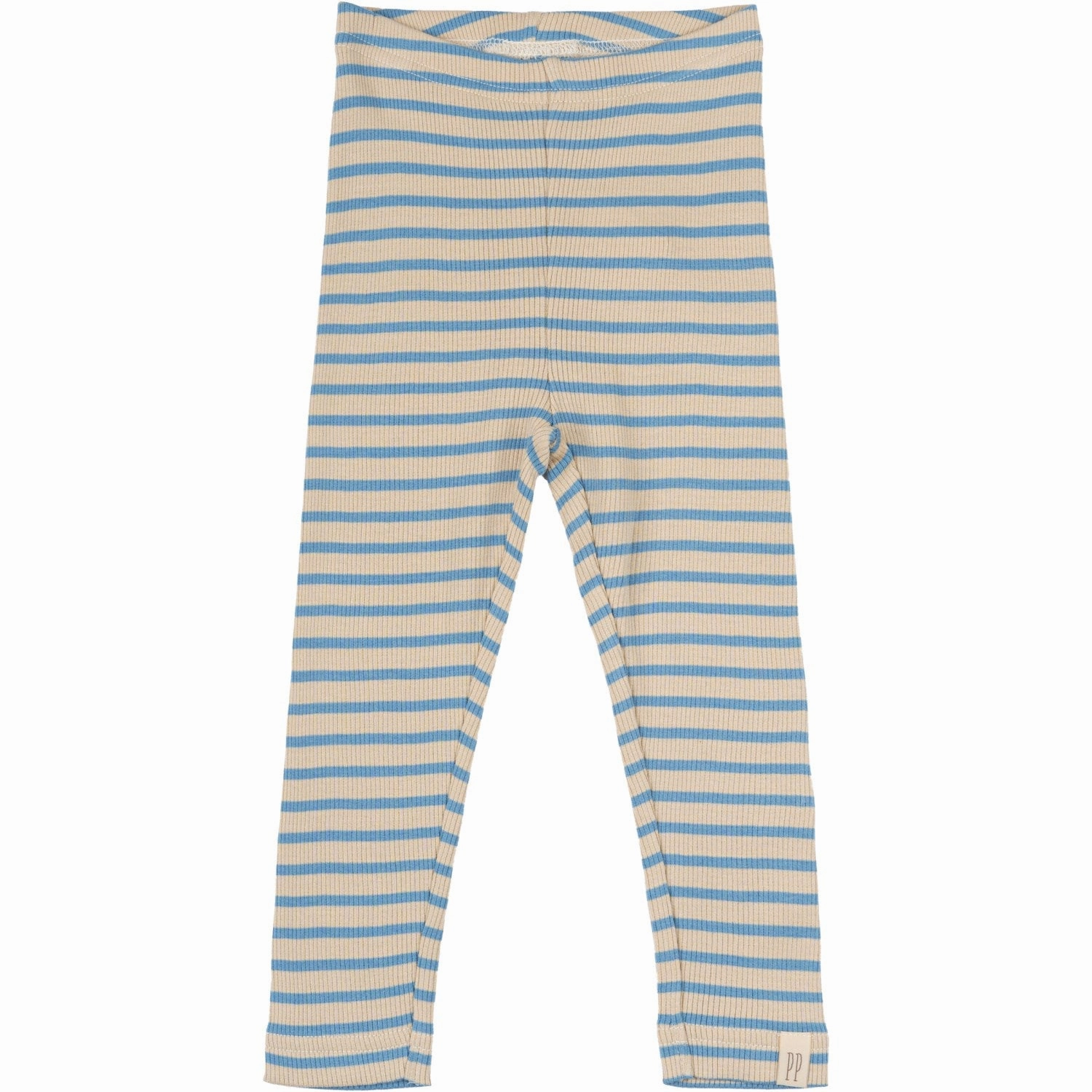 Exclusive Petit Piao Allure Blue/Dark Off White Leggings Modal Striped Signature