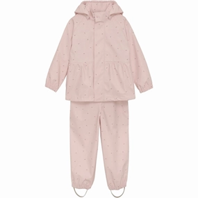 Expressive En Fant Rainwear Set Peach Whip Magnetic
