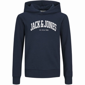 Exquisite Jack & Jones Junior Navy Blazer Josh Sweat Hoodie Pioneer