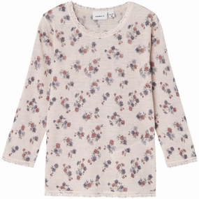 Exquisite Name It Lilac Ash Wang Wool Needle Blouse Noos Prized
