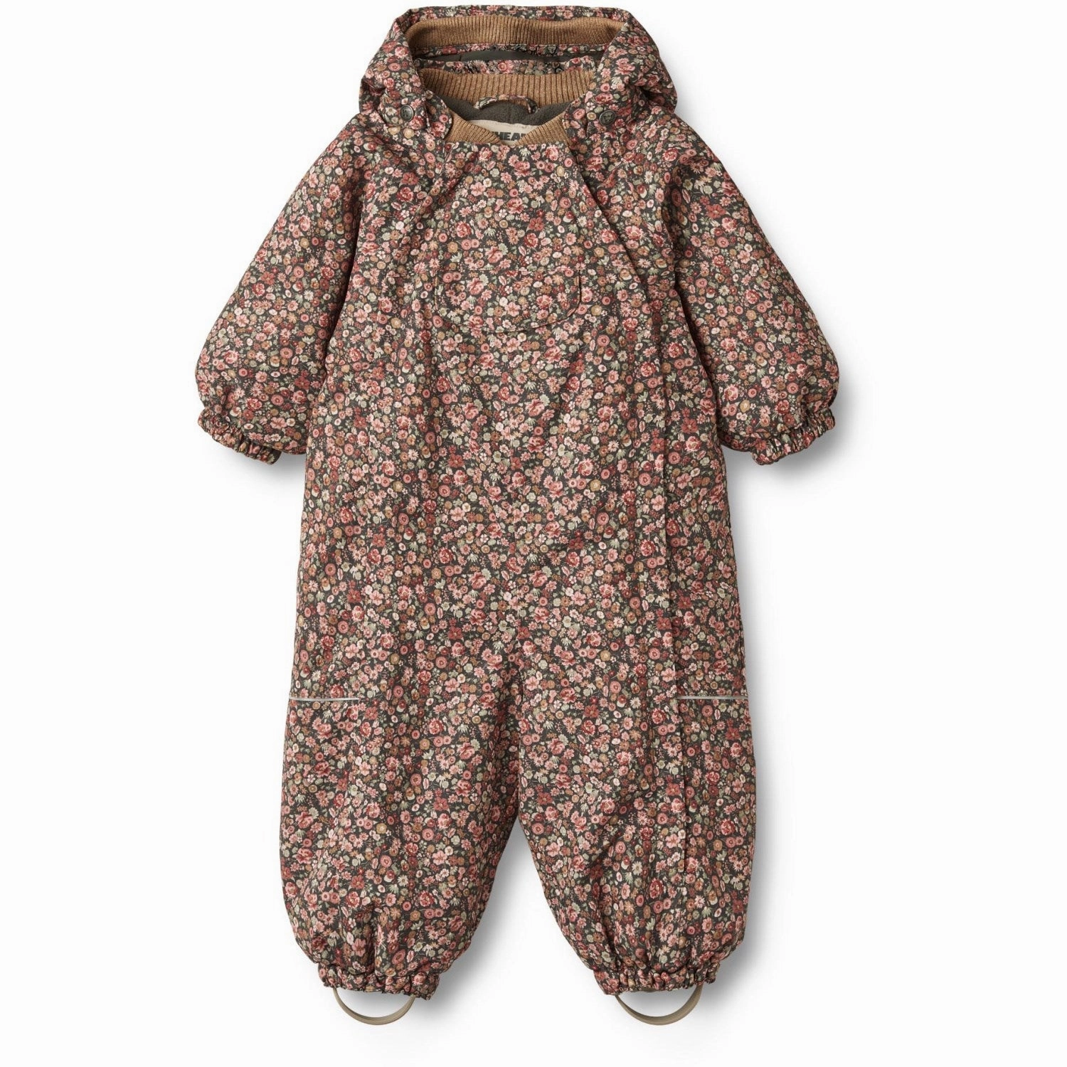 Exquisite Wheat Raven Wild Flowers Snowsuit Adi Tech Cotton