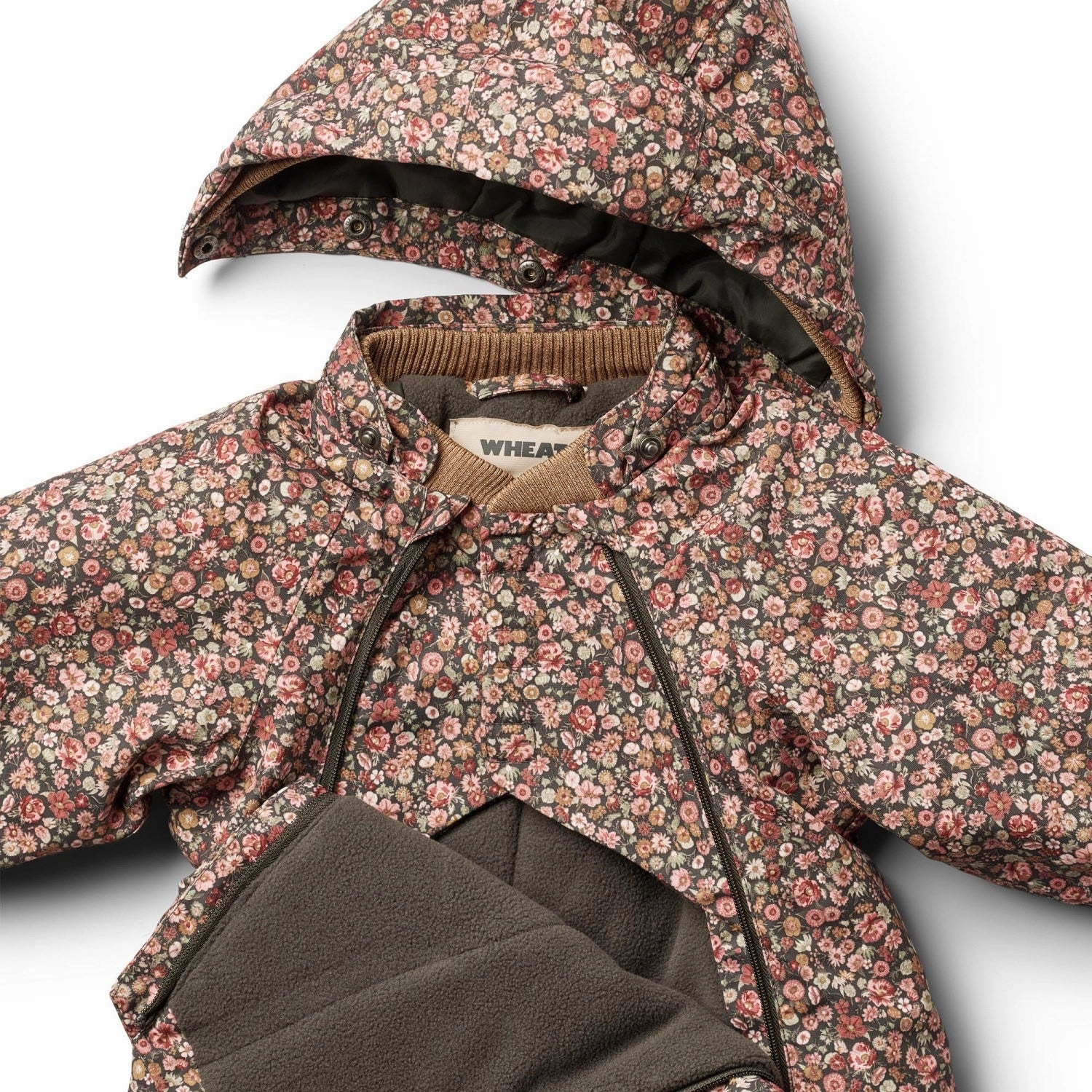 Exquisite Wheat Raven Wild Flowers Snowsuit Adi Tech