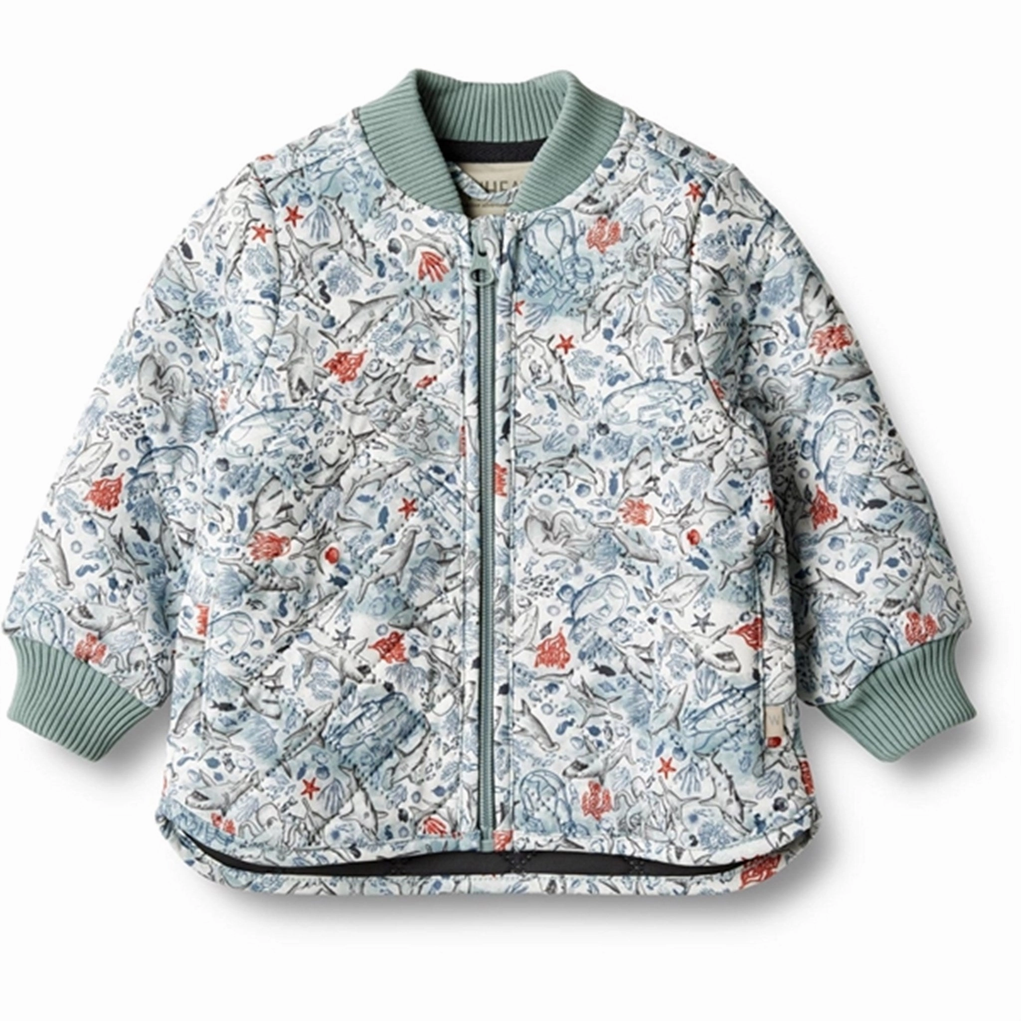 Exquisite Wheat Thermo Under Water Jacket Loui Zipper