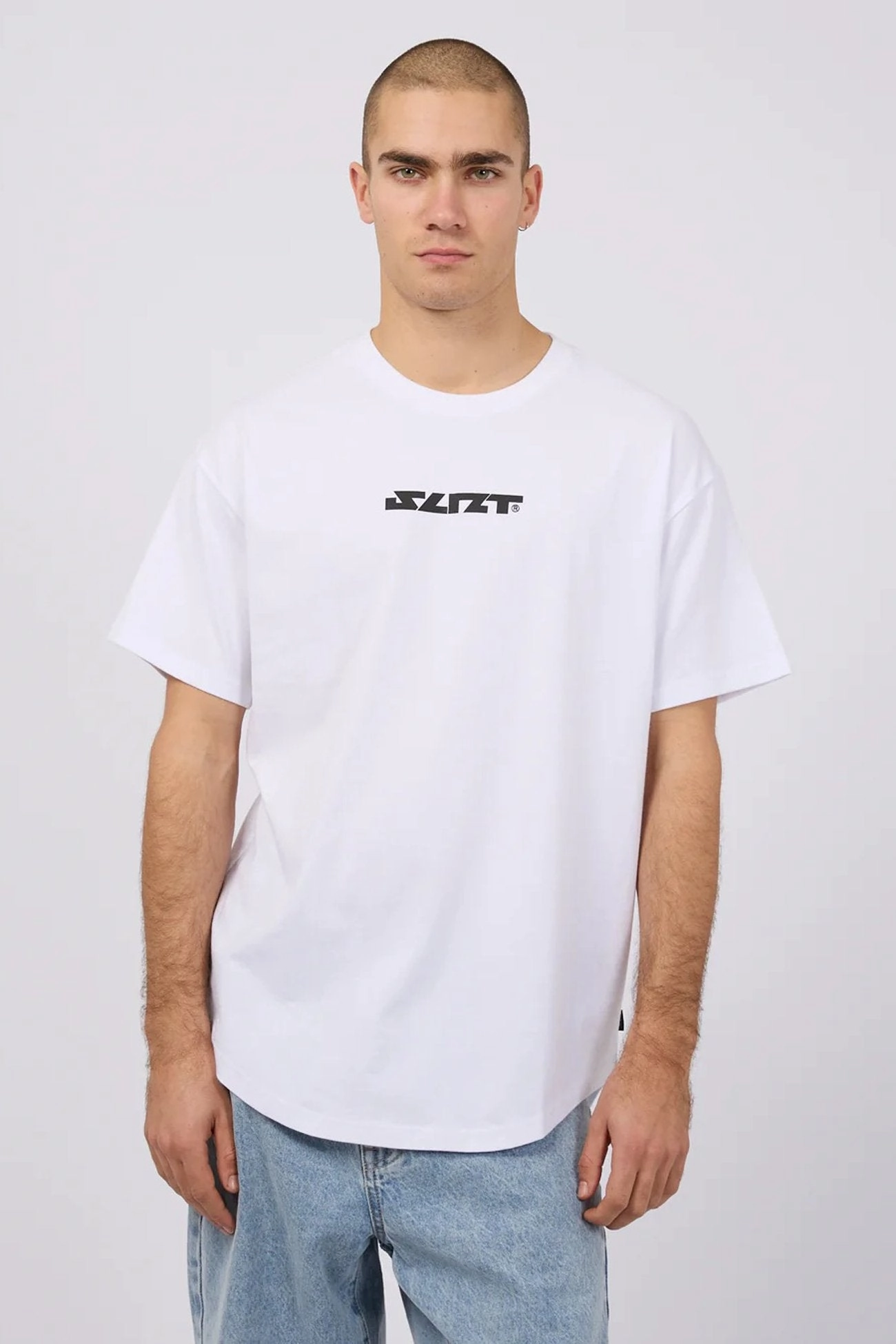 Fade Tee White sale near me khaadi sale