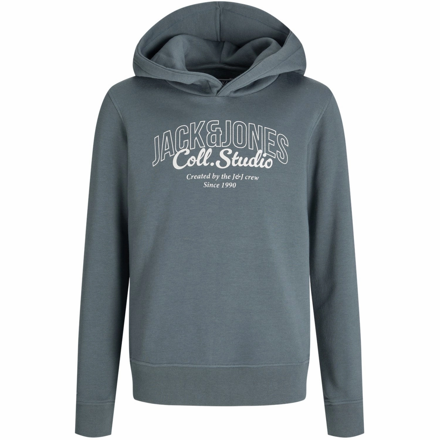 Jack & Jones Junior Stormy Weather Big Print Jjmakoto Sweat Hood Jnr Quality Chic