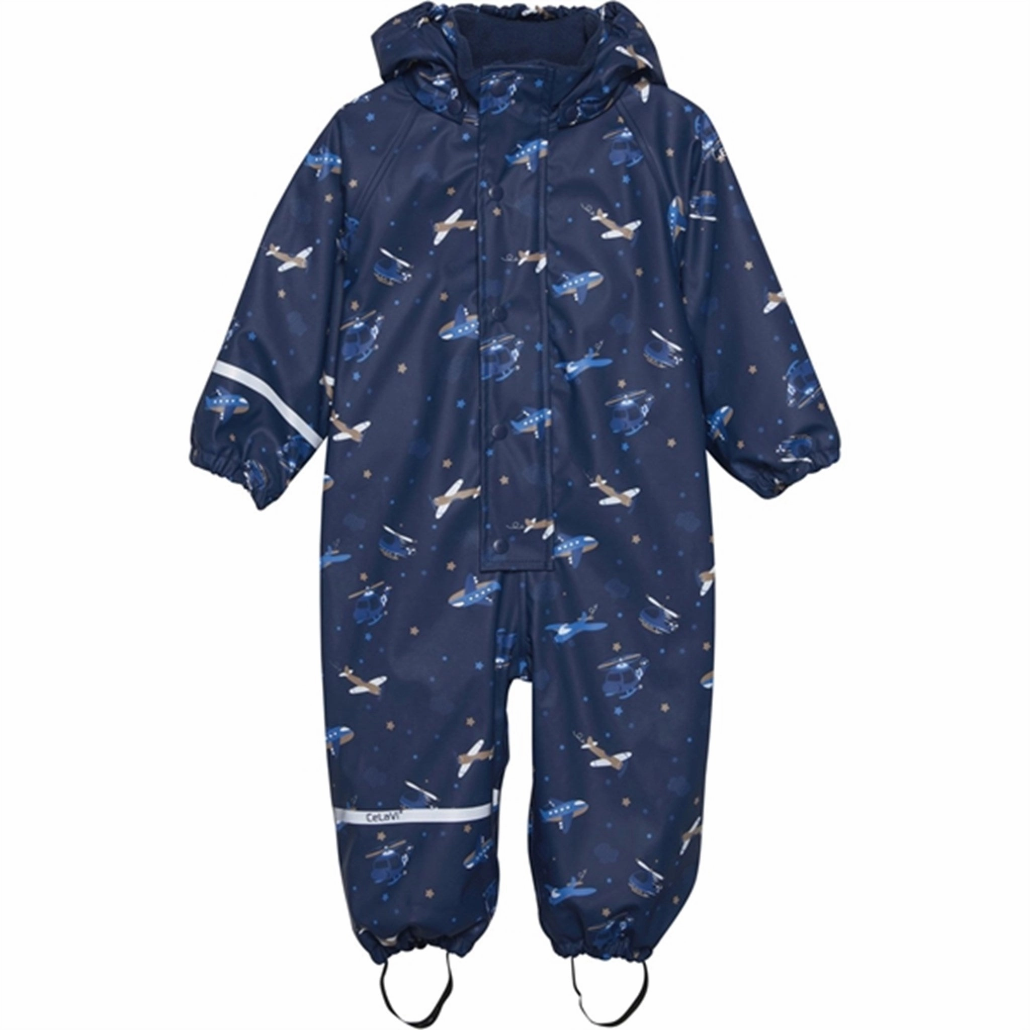 Fashion CeLaVi Rainwear Suit w. Fleece Pageant Blue Majestic