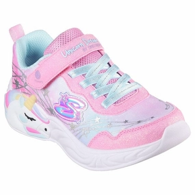 Fashion Skechers Unicorn Dreams Ombre Print & Star Shoe Pink Turquoise Charismatic