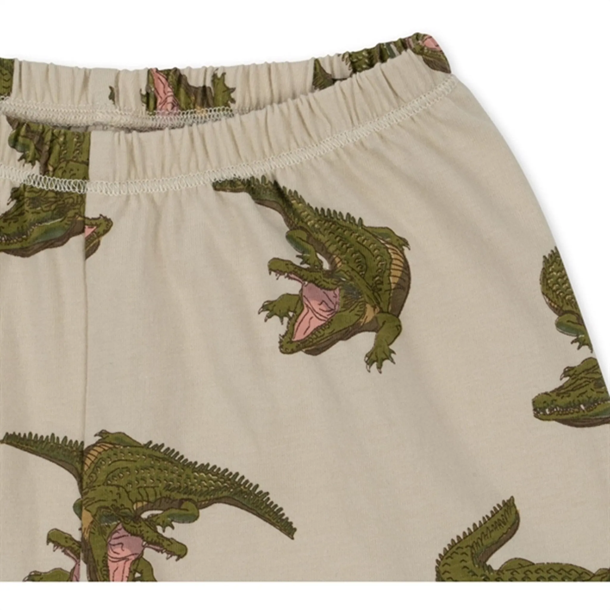 Fashionable Konges Sljd Crocodile 2-pack Lin Set