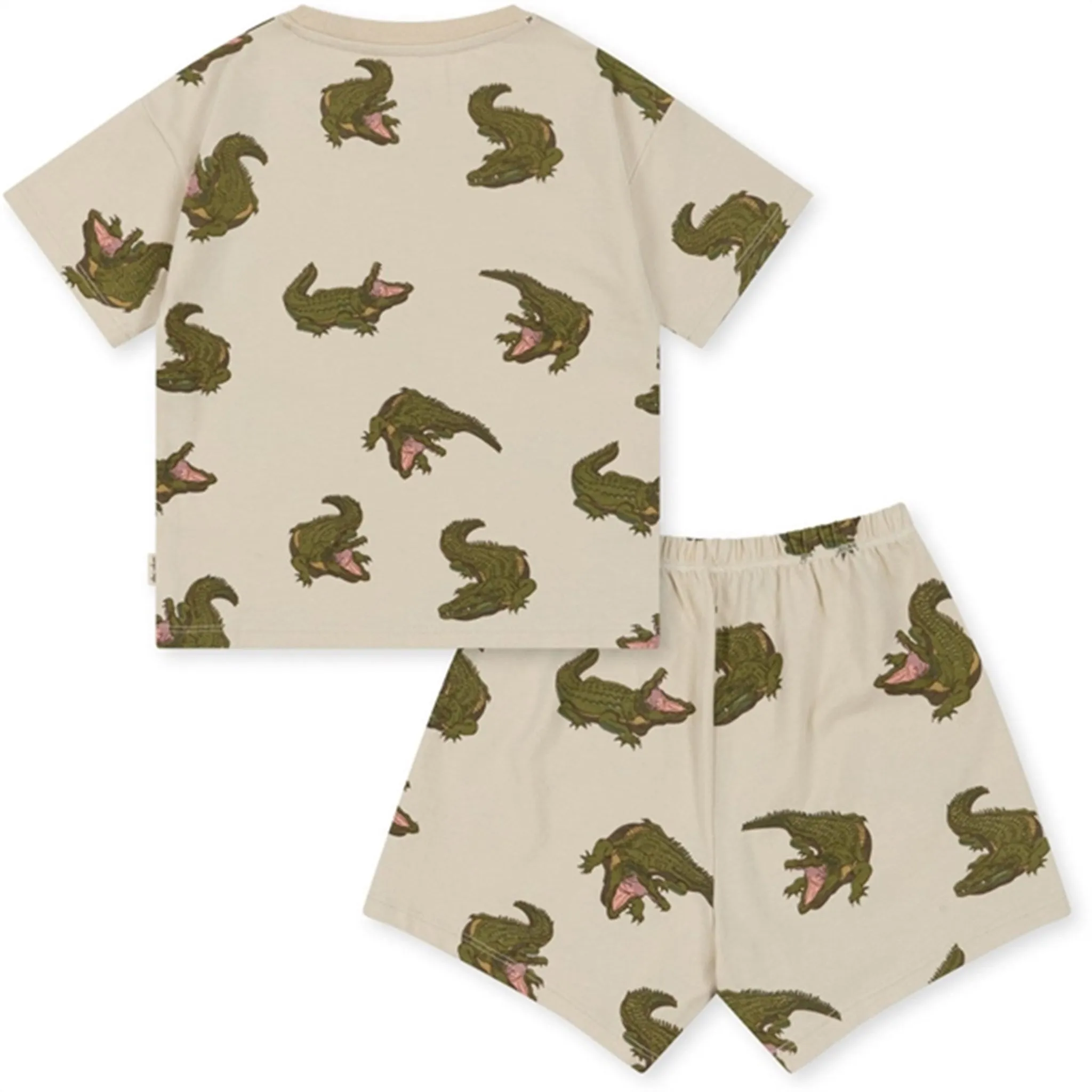Fashionable Konges Sljd Crocodile 2-pack Lin Set