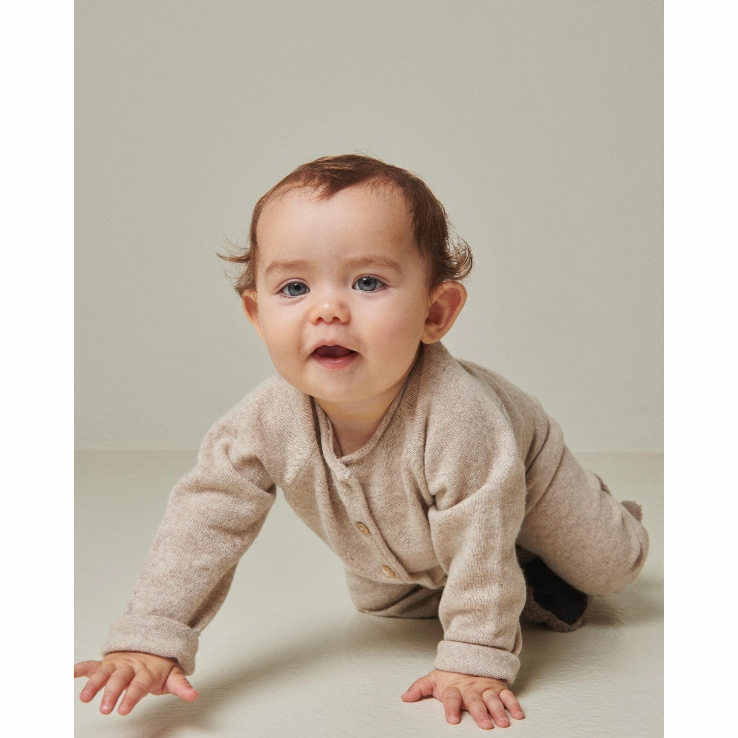Fashionable MarMar Cashmere Sand Melange Powy Knit Pants