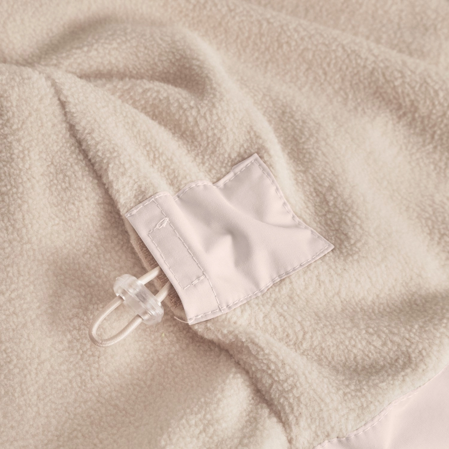 Fashionable Mini A ture Silver Peony Wai Fleece Lined Spring Jacket. GRS