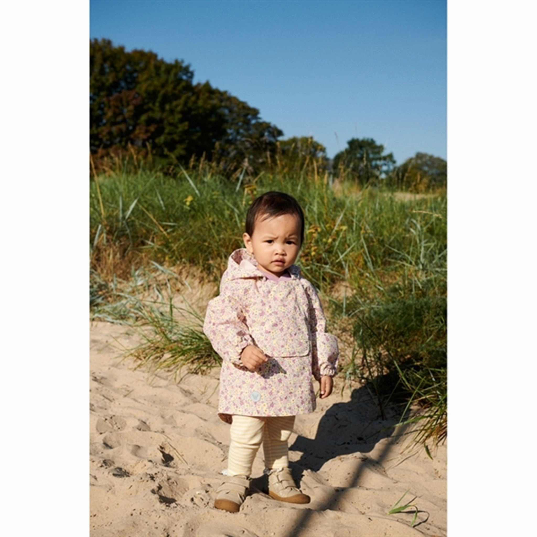 Fashionable Wheat Jacket Sveo Tech Candy Flowers