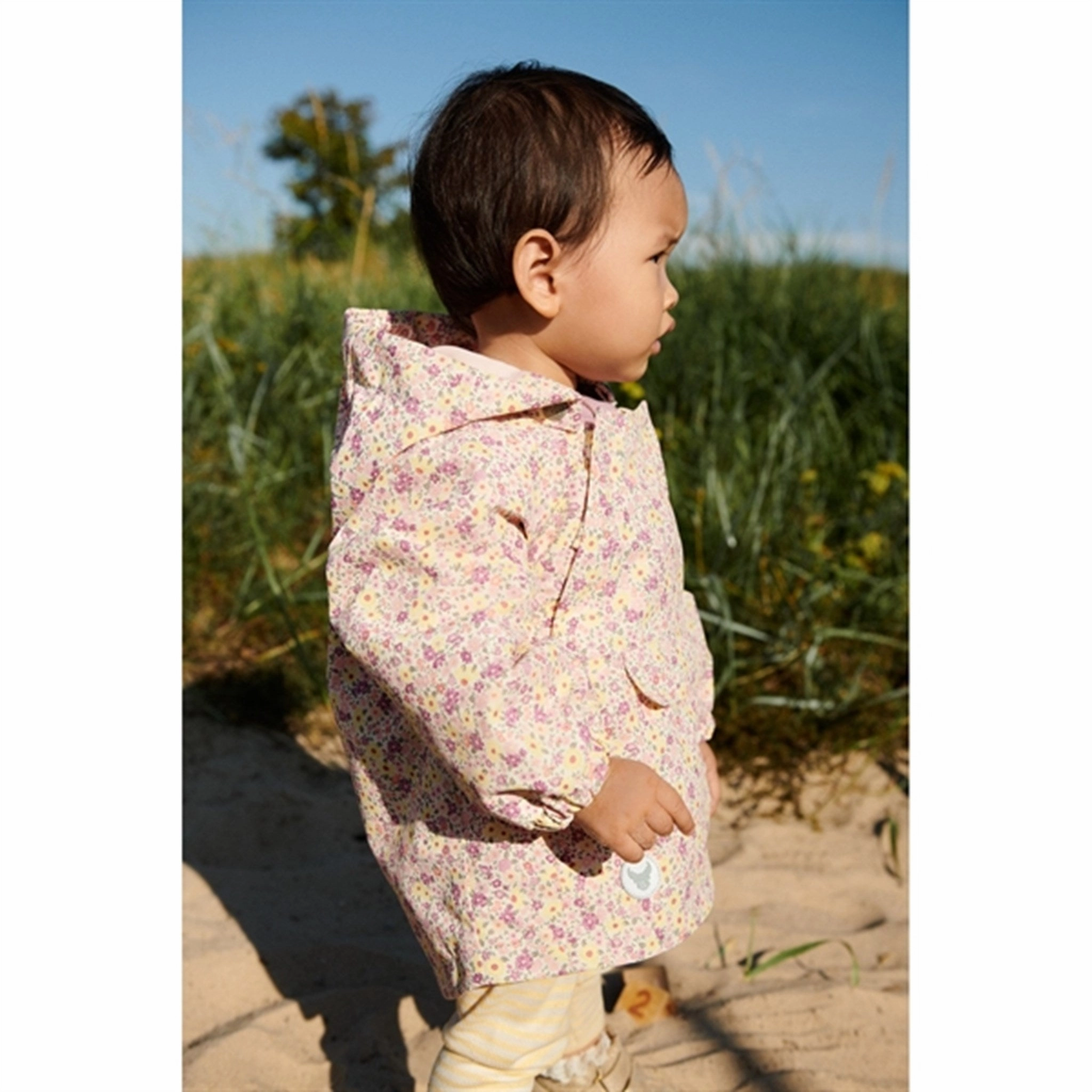 Fashionable Wheat Jacket Sveo Tech Candy Flowers