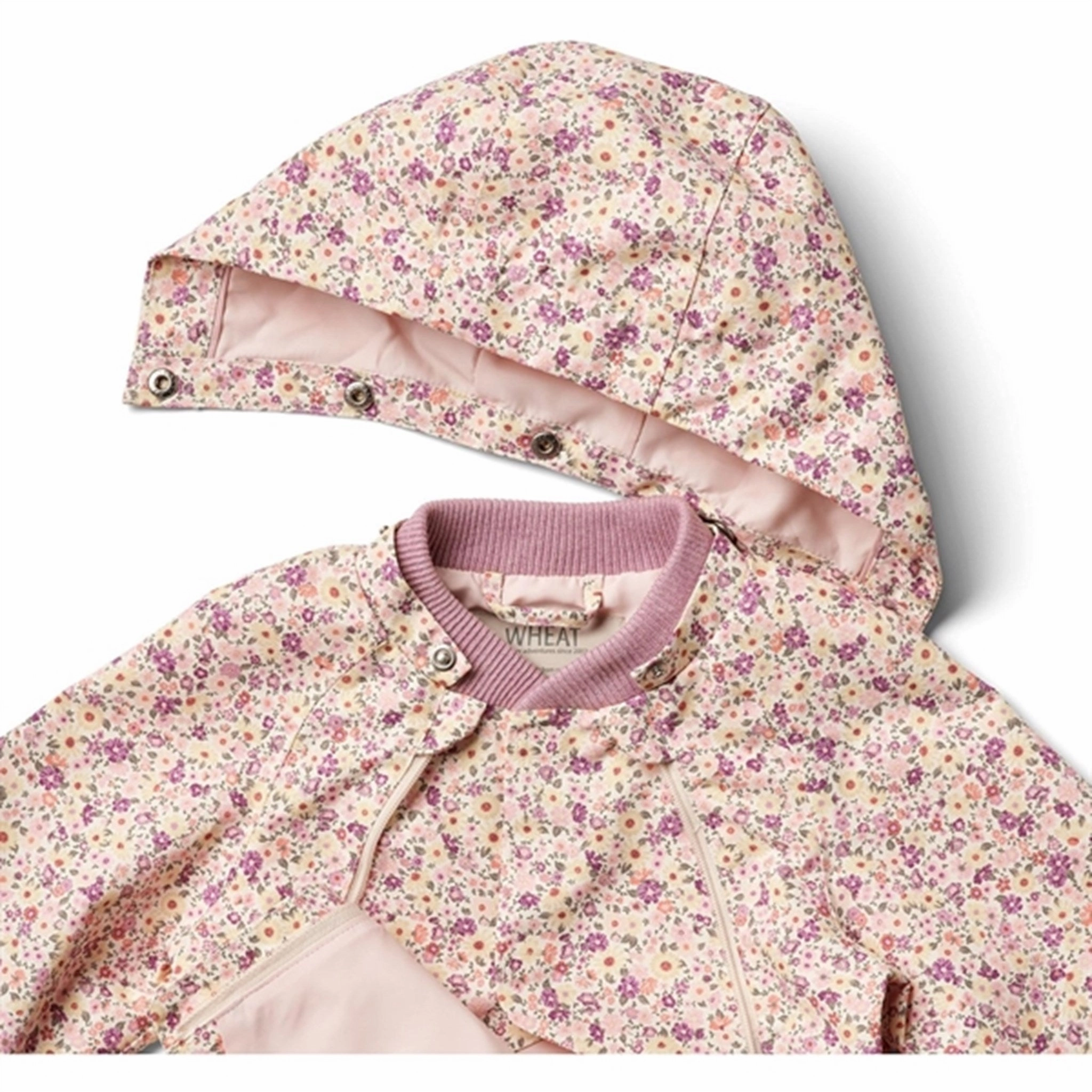 Fashionable Wheat Jacket Sveo Tech Candy Flowers