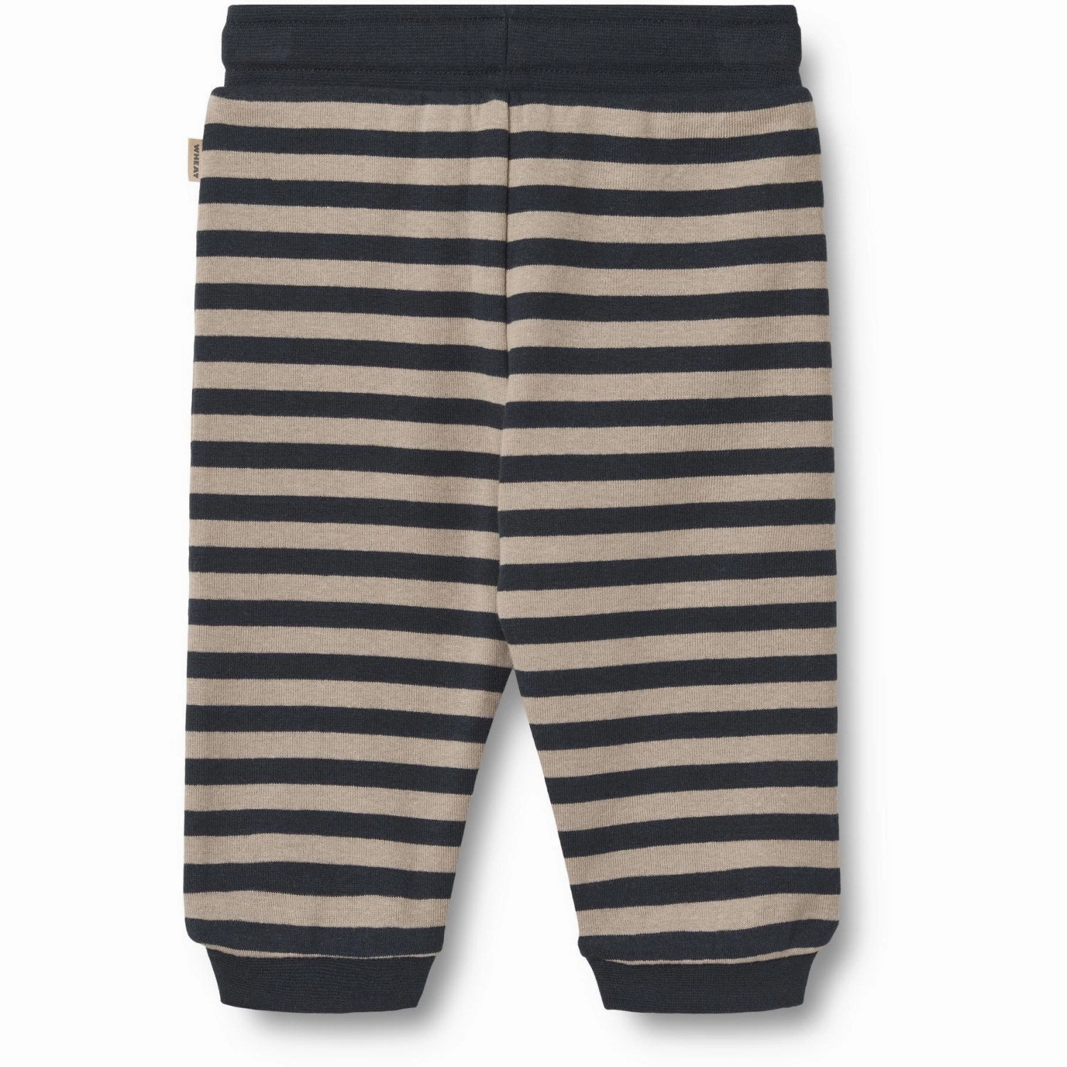 Fashionable Wheat Navy Stripe Jersey Sweatpants Leo