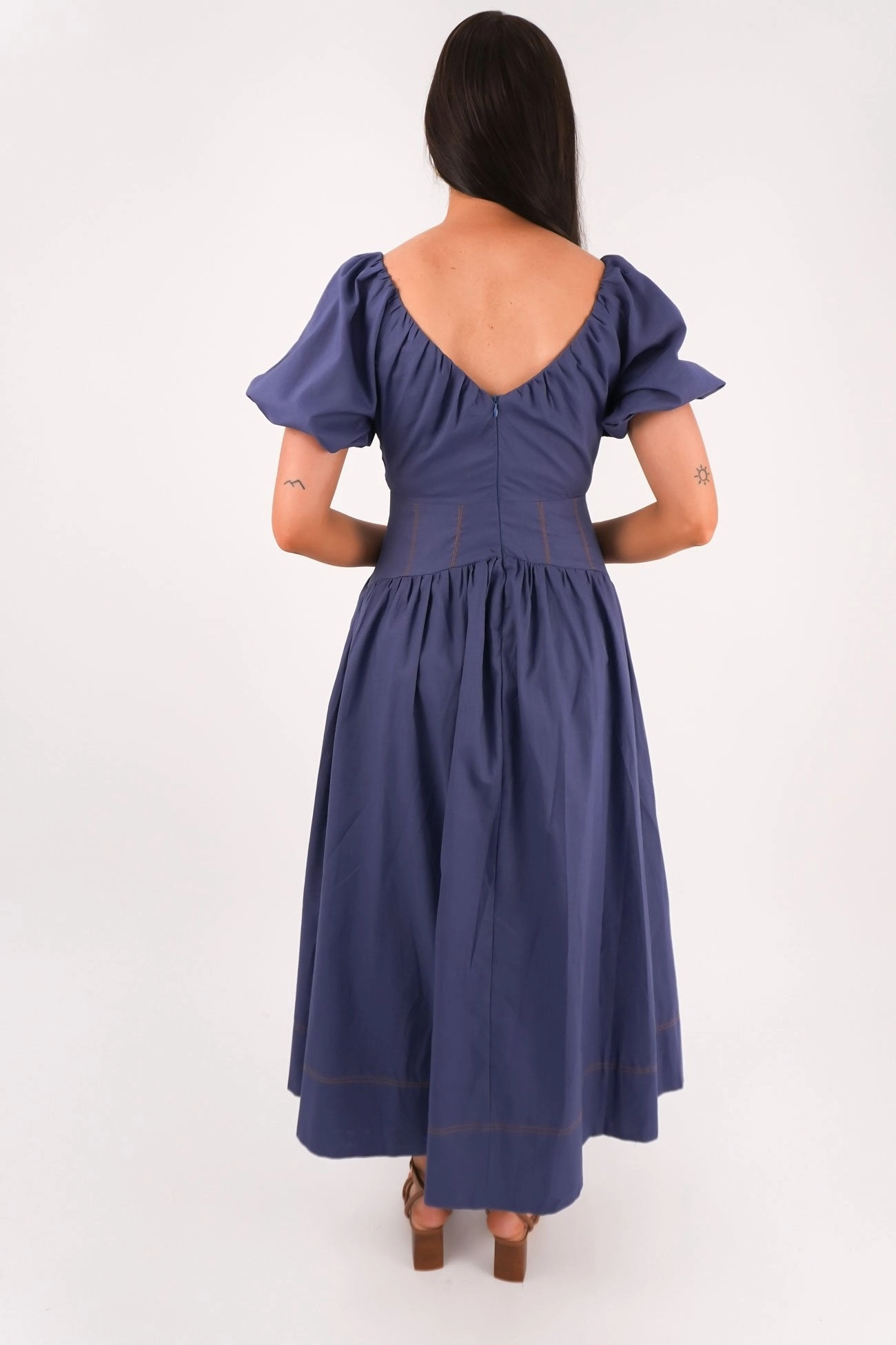 Fate Midi Dress Blue sale jellycat