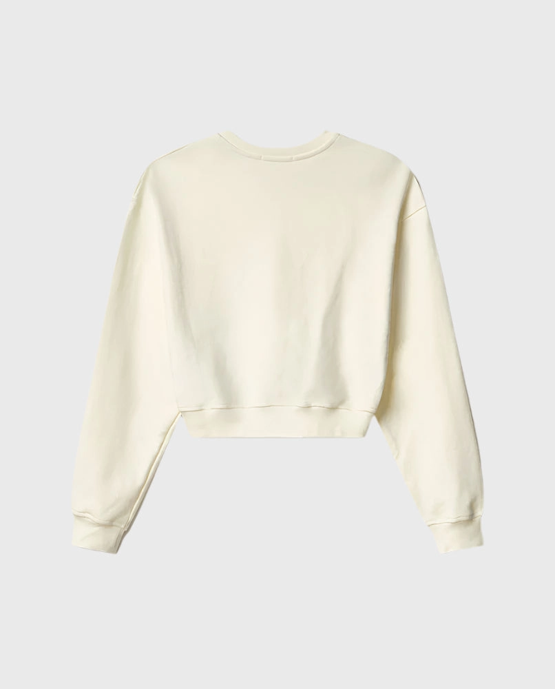 Felpa Corta Girocollo Con Stampa Sul Davanti miladys new arrivals tops for ladies summer new top collection