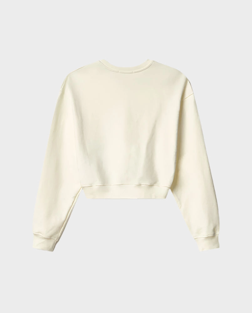 Felpa Corta Girocollo Con Stampa Sul Davanti miladys new arrivals tops for ladies summer new top collection