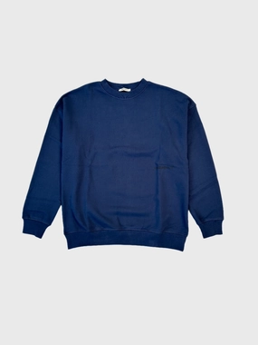 Felpa Girocollo Blu Con Stampa Frontale miladys new arrivals tops new collection clothing new arrivals nike