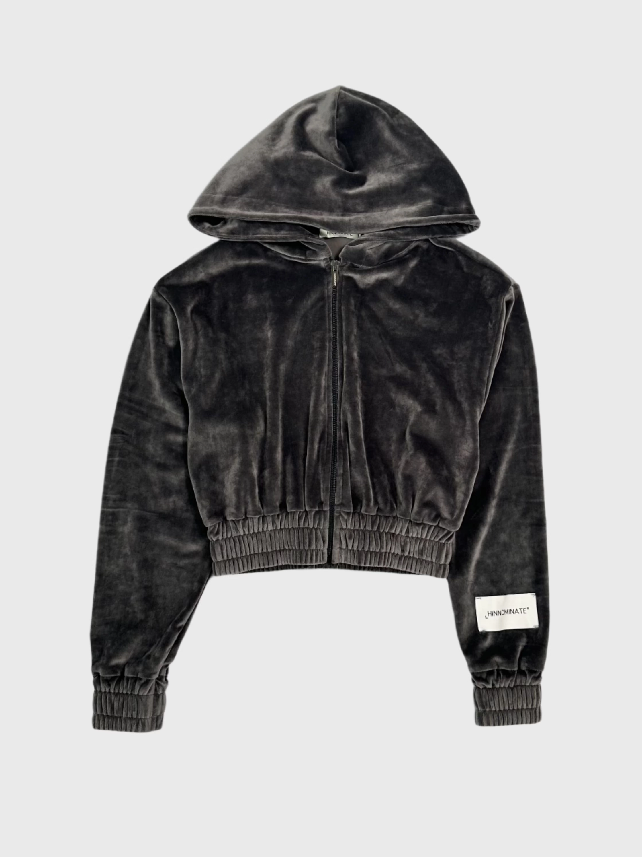adidas new arrivals new arrivals nike Felpa In Ciniglia Con Cappuccio E Zip Con Etichetta Sulla Manica new collection kurti set