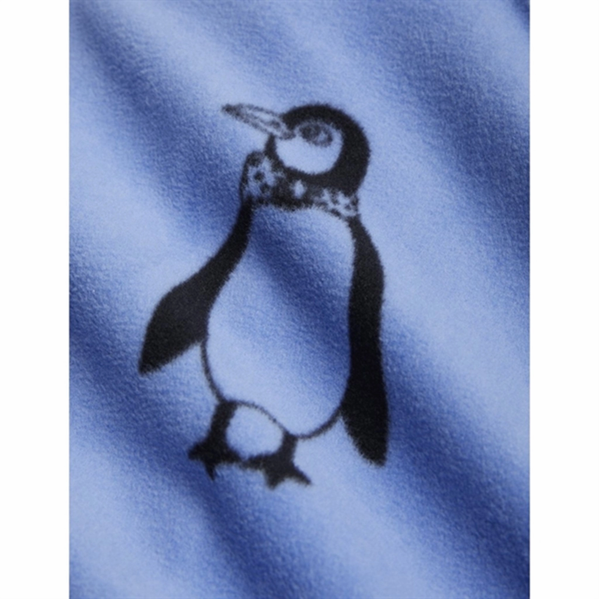 Finest Mini Rodini Penguin Fleece Jacket Blue