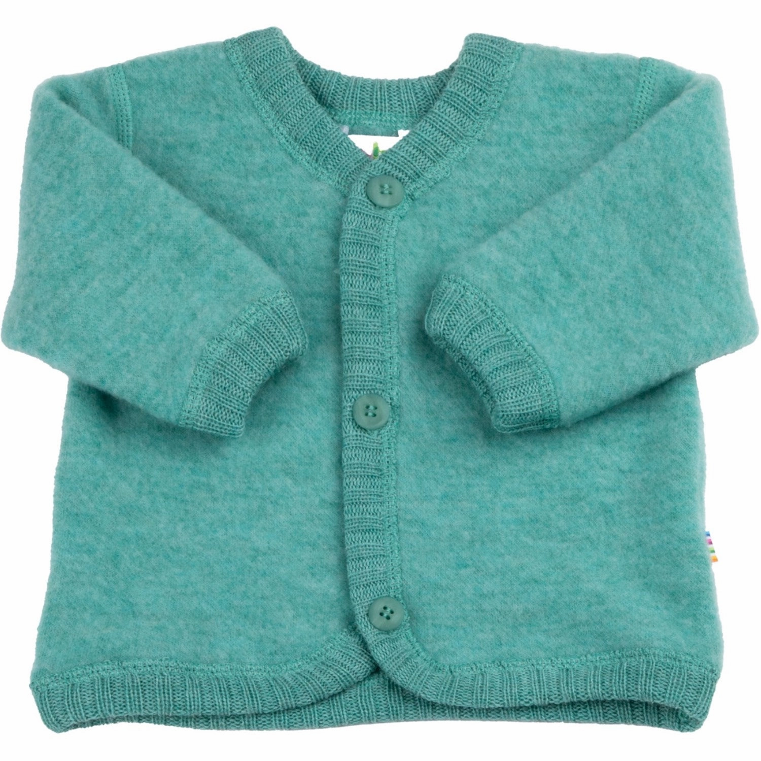 Fit Joha Wool Green Cardigan Moisture-wicking