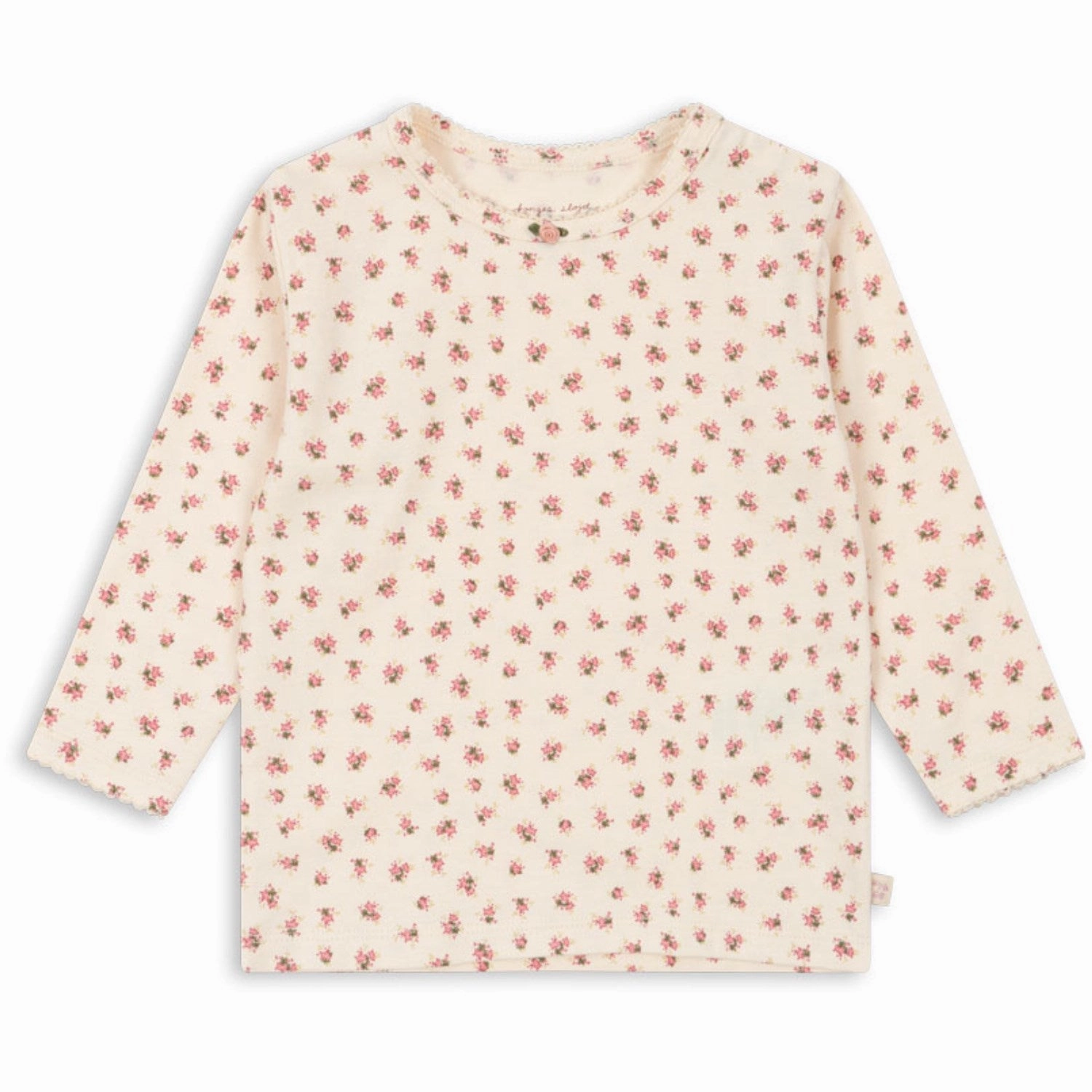 Fitted Konges Sljd Bloomie Basic Blouse Gots Chic
