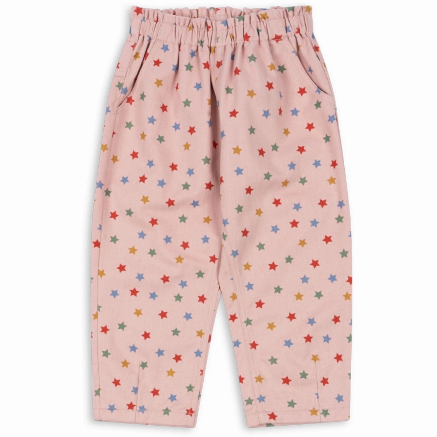 Fitted Konges Sljd Estrella Rosa Fen Frill Pants Gots Patch