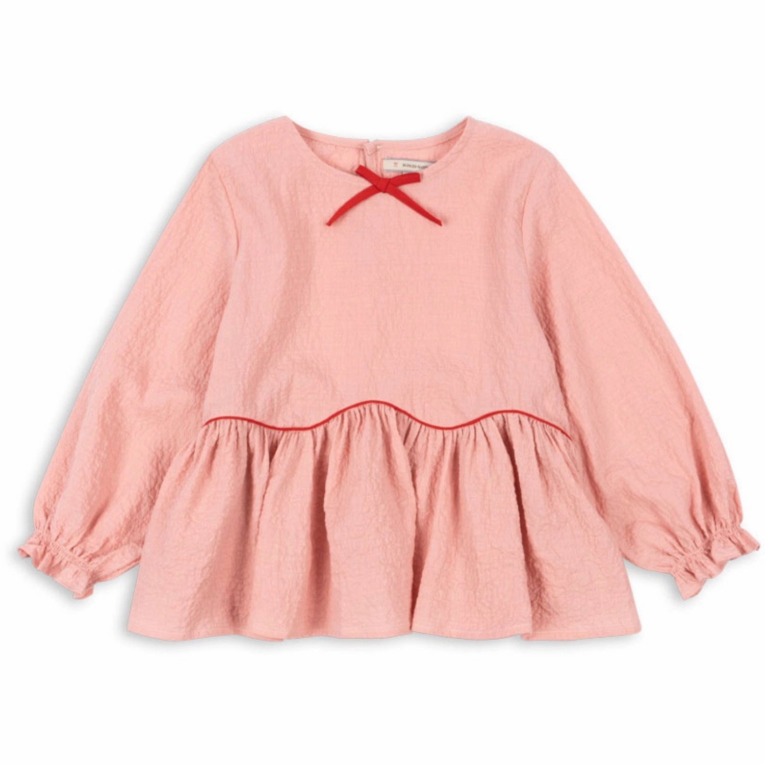 Fitted Konges Sljd Mellow Rose Ava Blouse Gots Fabric