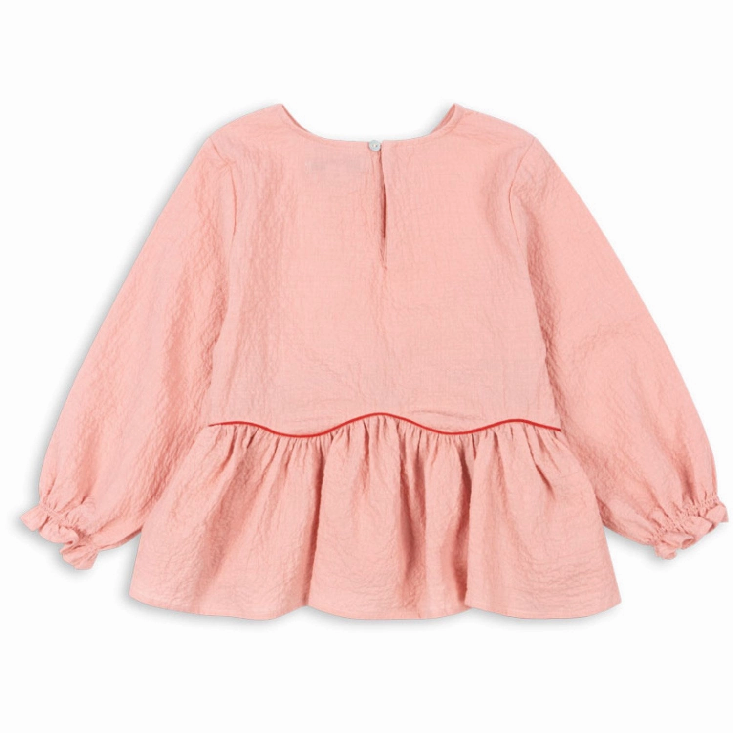 Fitted Konges Sljd Mellow Rose Ava Blouse Gots